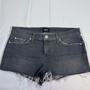 Hudson Charcoal Denim Shorts